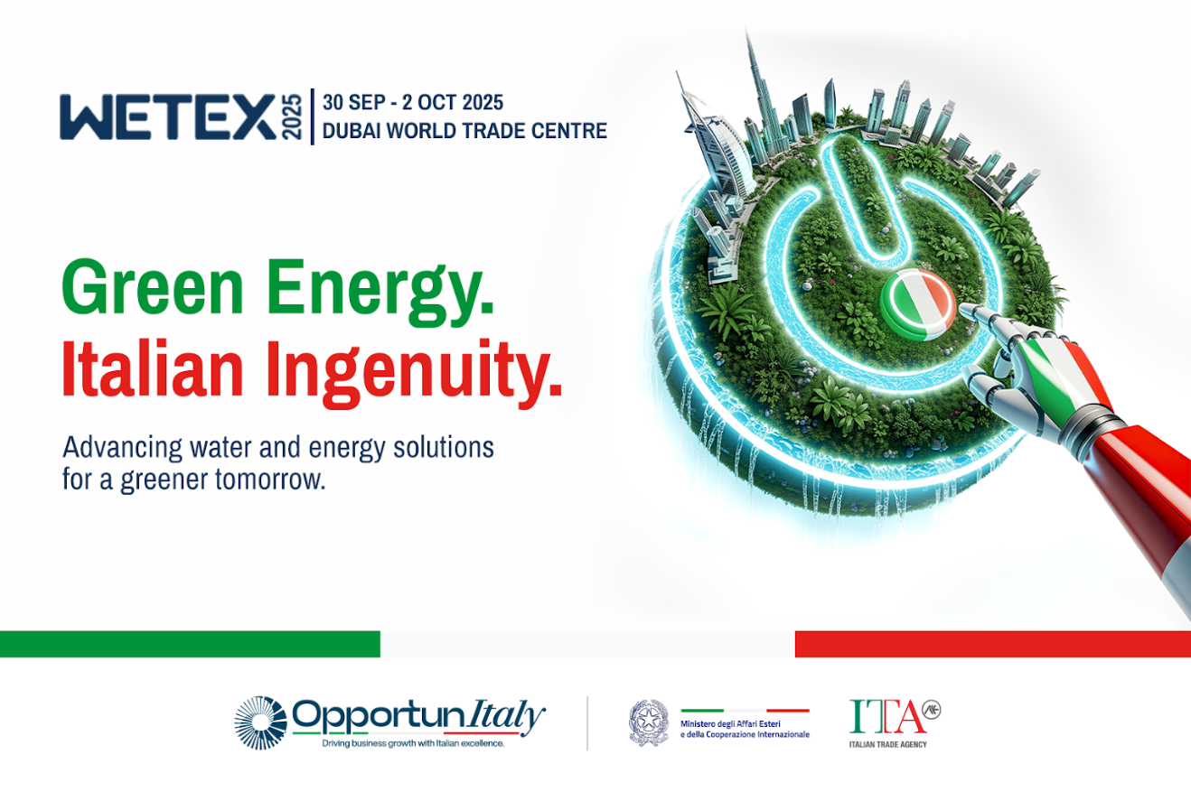 Image for Italy Deepens UAE Partnership At WETEX 2025 As Renewable Energy Exports Surpass €130 Million And Bilateral Trade Hits $14.1 Billion