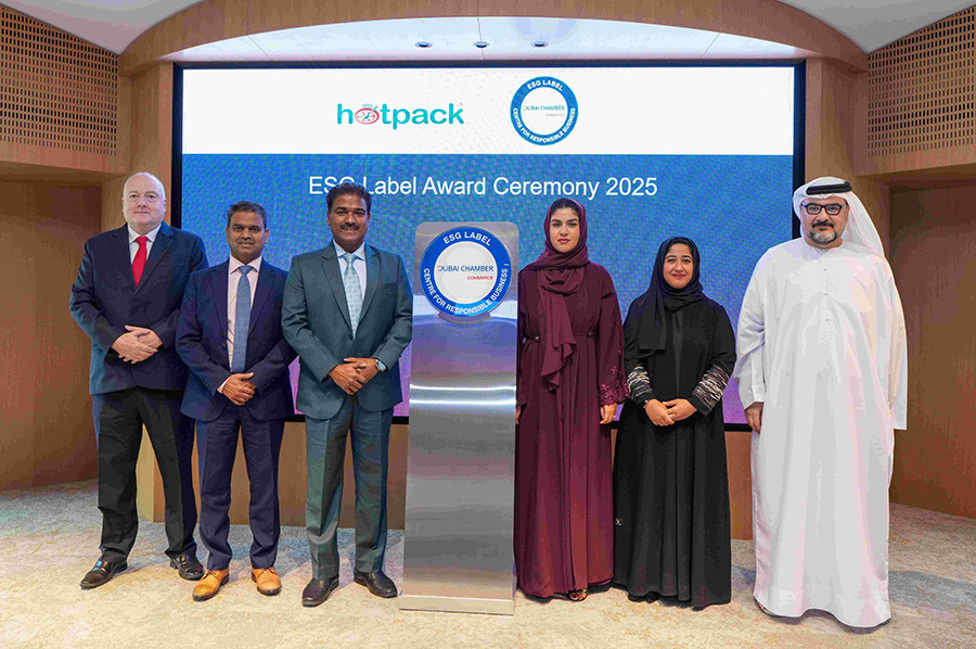 Image for Hotpack Wins Dubai Chamber ESG Label Award In Advanced Category, Being Ranked Among Top Performers In Sustainability