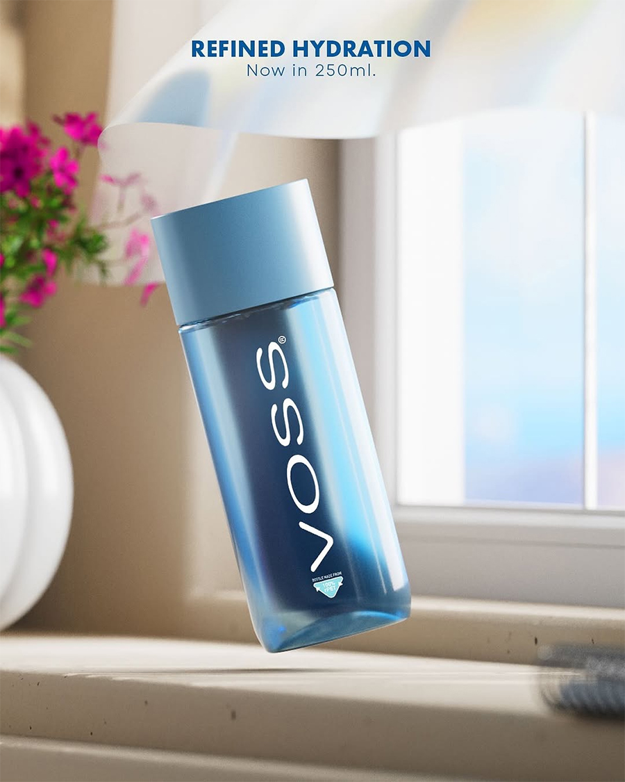 Image for Voss Strengthens Its Commitment To Sustainable Hydration In The UAE With Its 250ml Pet Bottles