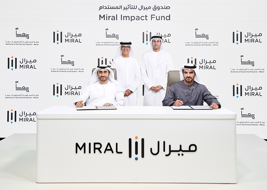 Image for Miral Impact Fund Launched In Partnership With The Authority Of Social Contribution – Ma’anto Champion Environmental Stewardship And Social Impact