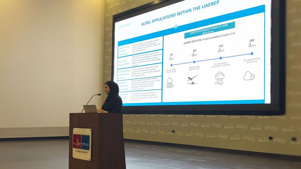 Image for UAEREP Highlights AI’s Role In Rain Enhancement At ICADAA 2025