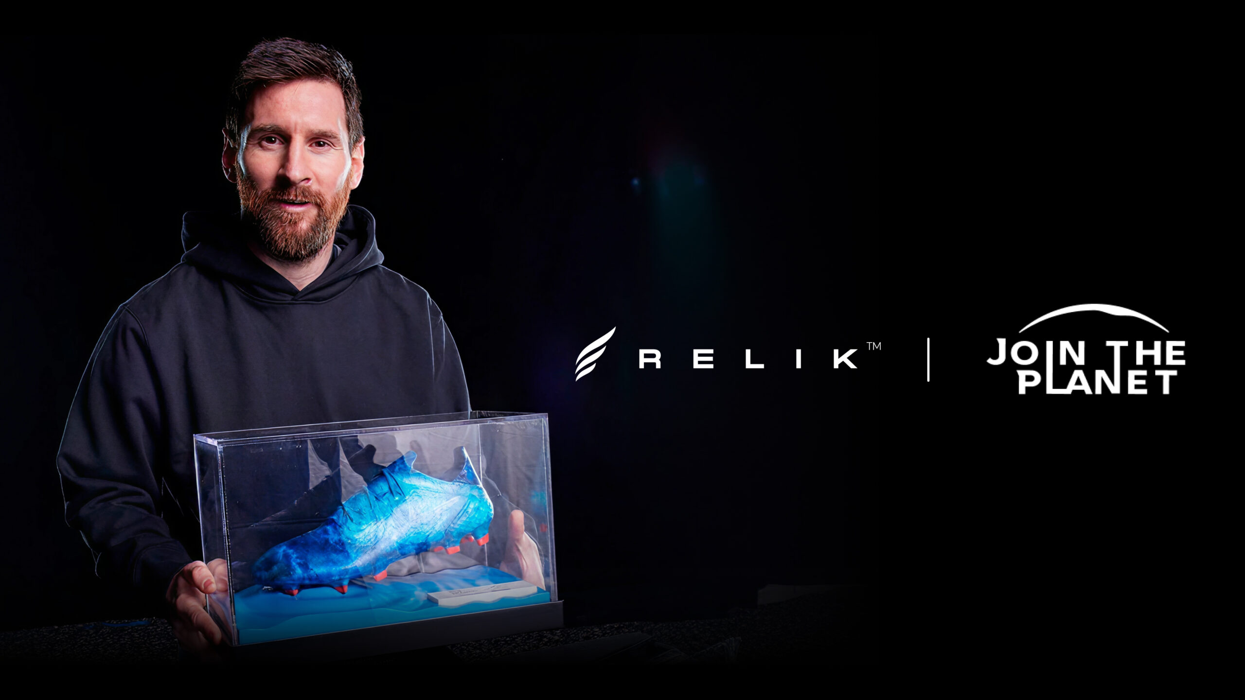 Image for Join The Planet Foundation And Relik Announce Exclusive Lionel Messi One-Of-One Collection To Support Ocean Protection