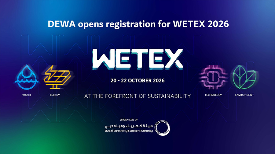 Image for DEWA Opens Registration For WETEX 2026