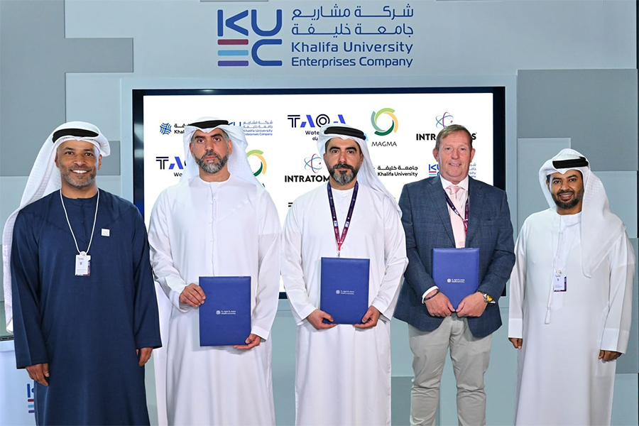 Image for INTRATOMICS, TAQA Water Solutions, MAGMA Sign MoU To Convert Abu Dhabi’s Biosolids Into Graphene