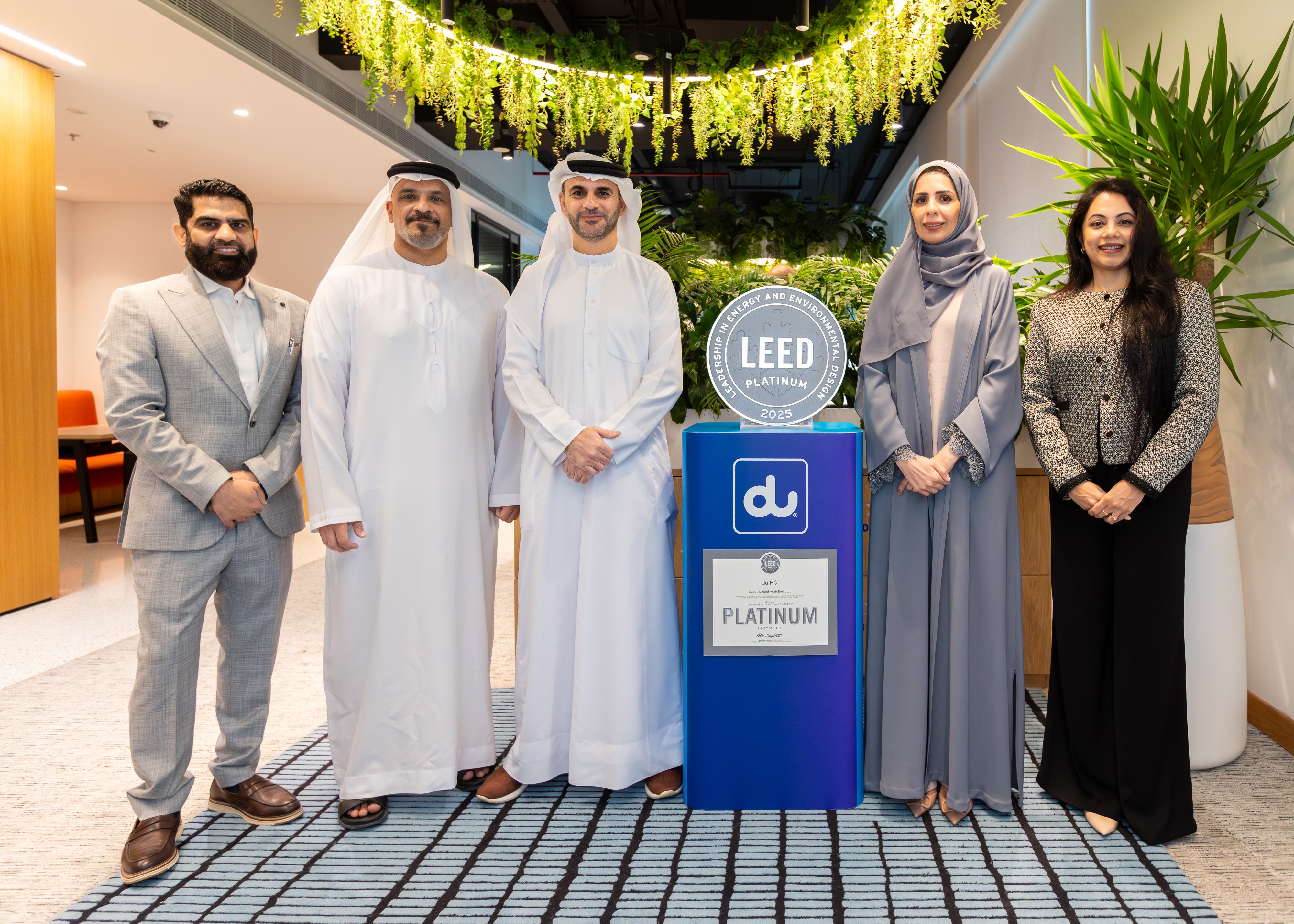 Image for du HQ Achieves Second-Highest LEED Platinum Rating Globally, Setting New Regional Sustainability Benchmark