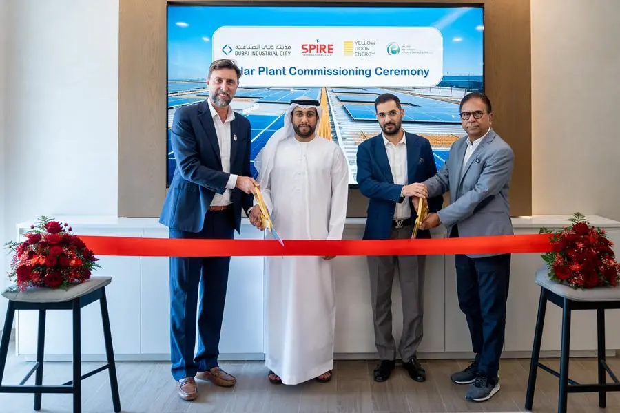 Image for Spire International And Yellow Door Energy Commission A Rooftop Solar Plant In Dubai Industrial City