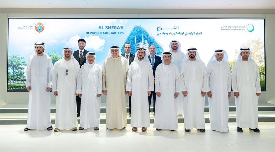 Image for Masdar Delegation Visits Al Shera’a, World’s Tallest, Largest, Smartest Net-Positive Government Building