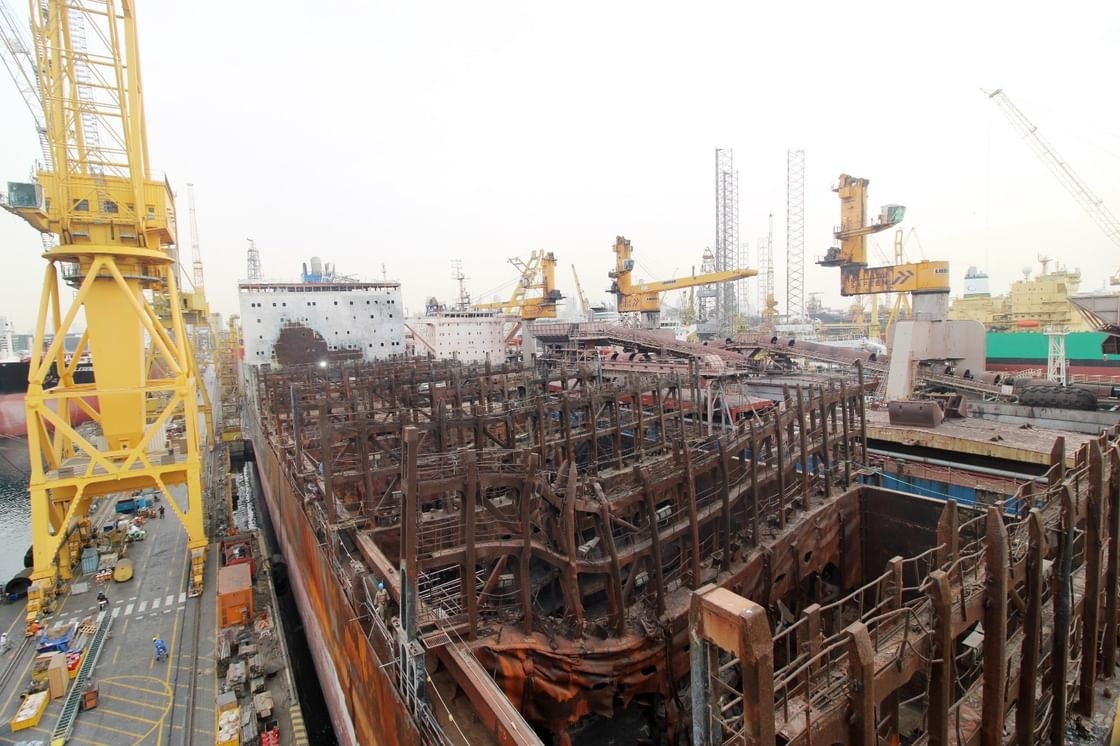 Image for Drydocks World Completes One Of UAE’s Most Complex Green Ship Recycling Projects