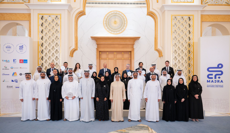 Image for Emirates Group Recognised With Platinum Impact Seal By The UAE National CSR Fund, Majra