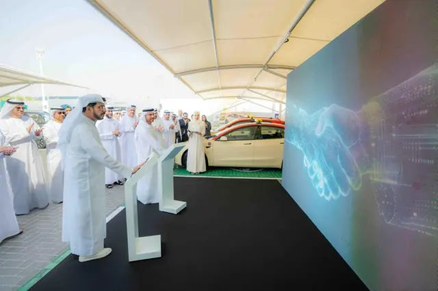 Image for DEWA And Dubai Taxi Company Inaugurate Dubai’s First Ultra-Fast EV Charging Hub For DTC’s Electric Taxi Fleet