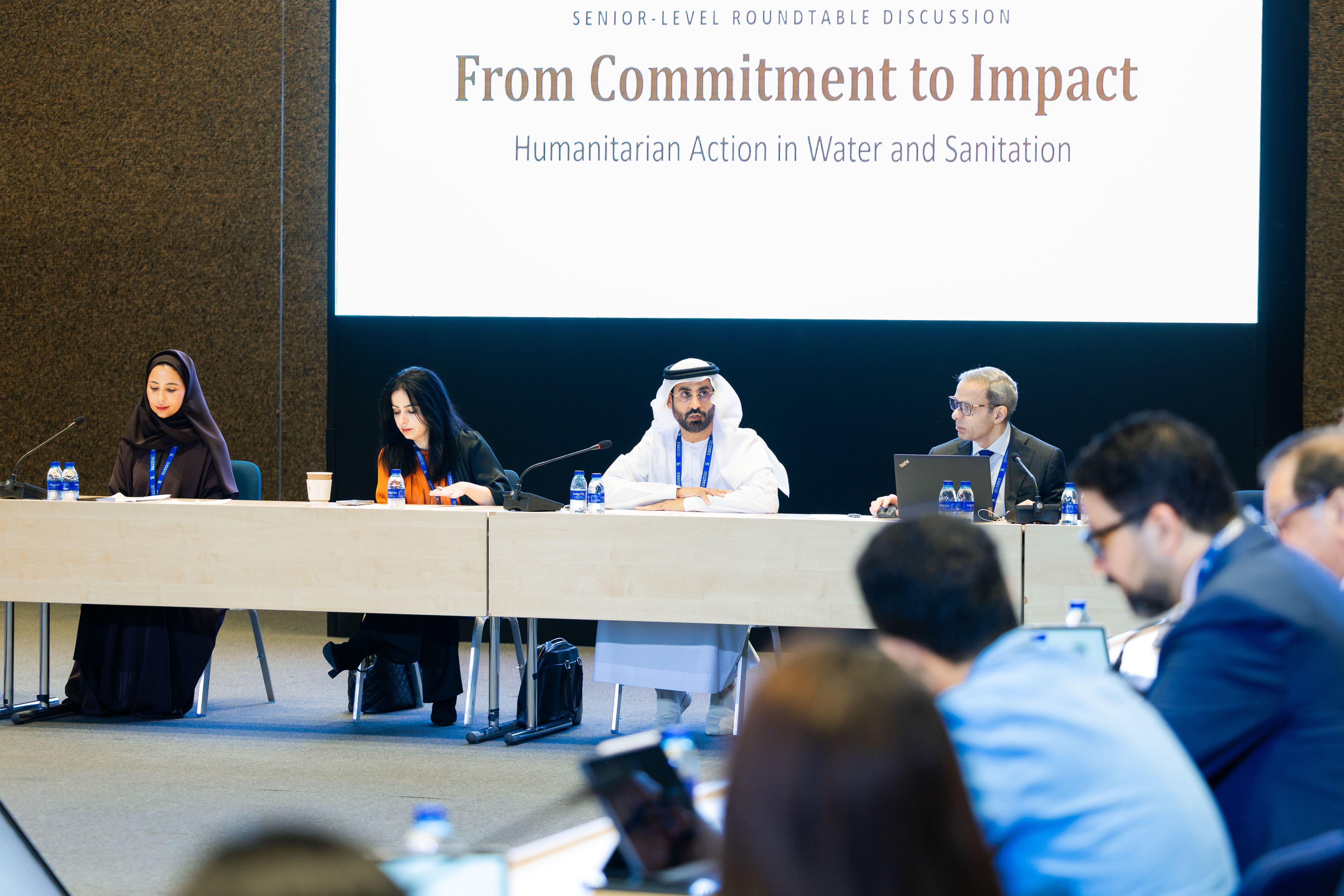Image for DIHAD: UAE Aid Agency Joins UNICEF In Holding Roundtable On Water Sanitation